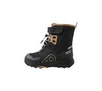 Reima ReimaTec Talves Junior (5400166A-9990) Barfuß-Winterschuhe für Kinder, schwarz, knöchelhoch, wasserdicht, leicht anzuziehen, warm, bequem, Größe 37 EU