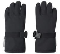Reima Kids Tartu Gloves Schwarz - Primaloft Klassische wasserdichte Kinder Handschuhe, Größe 7 - Farbe Black