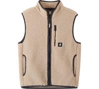 reima Tupas Fleece Weste Kinder Fleecewesten earthy beige Größe 146 Trekking Elastisch