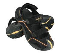 Reis Bksbreak_Bp44 Grensho Männersandalen, Schwarz-Orange, 44 Größe