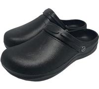 REIS Unisex Clogs & Pantoletten, Schwarz, 44 EU