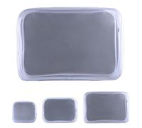 Reise-Kosmetiktasche - Medikamentenbox, Kulturbeutel | Transparente Tasche mit Reißverschluss Einfach zu bedienen, transparente Kosmetiktasche, wasserdichte Kulturbeutel, Zubehör für, 4 Stück.,