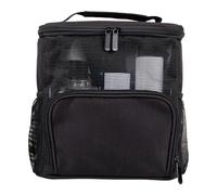 Reise-Kulturbeutel aus Netzstoff - Dusch-Organizer zum Aufhängen, geräumige schnell trocknende Taschen, faltbar und tragbar | Ideal für Schlafsaal, Fitnessstudio, Camping, Wandern, Reisen, Sommer