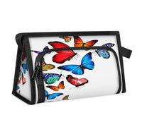 Reise-Kulturbeutel mit Schmetterlingen, für Damen, Herren, Mädchen, Jungen, Tier-Schmetterlinge, multifunktionale Make-up-Tasche, Kosmetik-Organizer, Duschtasche, farbe, M, Taschen-Organizer