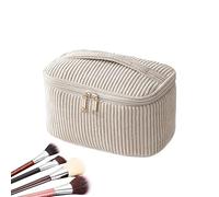 Reise-Make-up-Tasche - Kordschester Tasche mit Kapazität Reise-Make-up-Tasche, Manchester Stifttasche mit Kapazität, Modem-Kranke Make-up Tasche | Ideal für Frauen Mädchen Schule Büro im Freien