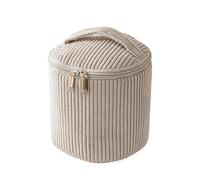 Reise-Make-up-Tasche, Weicher Cord, 1 Stück, Kosmetik-Organizer, Kulturbeutel, Glatter Reißverschluss, Für Frauen Und Mädchen Zu Hause, Schule, Büro, Outdoor-Reisen