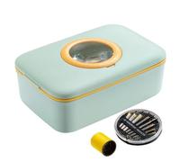 Reise-Nähset für Erwachsene, Nadelfaden-Bastelwerkzeug mit Lupe, Näh-Reparatur-Set mit Etui, für Geschäftsreisen, Wohnheim, Wochenendausflüge, tägliches Pendeln, Urlaub, Hotel