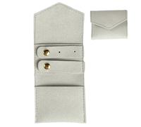 Reise-Schmuck-Läuse - Kosmetiktasche, faltbar, tragbar | Reisetasche aus PU-Leder | sichere Schmuckschatulle | Aufbewahrung von Halskette für Geld Kosmetik Handtasche Gepäck Gepäck