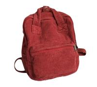 Reise-Tagesrucksack - Cord-Laptoptasche, Kleine Handtasche Mit Griff, Stilvoller Ästhetischer Rucksack | High School College Laptop-Tragetasche, Große Aufbewahrungskapazität, Lässige Ausflugstasche Fü