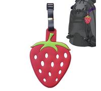 Reiseanhänger für Gepäck, Silikon, Fruchtform, Kofferanhänger | Niedliche Taschen-Identifikation, Privatsphäre, Name, Adressabdeckung, ID-Etikett, Reisezubehör