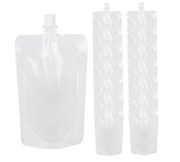 Reisebeutel für Toilettenartikel, 15 Stück, 30 ml, transparente, Leere Behälter in Reisegröße, nachfüllbare, auslaufsichere Flüssigkeitsbeutel für Shampoo, Lotion, Duschgel