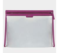 Reiseetui violett Unisex - Leder