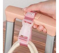 Reisegepäck Schnallengurt, tragbarer Reise-Hänge-Gurt, Anti-Verlust-Clip-Gurt, Gepäck-Befestigungsgurt, einstellbarer Gepäck-Sicherheitsgurt mit Schne