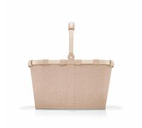 Reisenthel Accessoires GmbH & Co. KG reisenthel carrybag, Einkaufskorb, Korb, Picknickkorb, Tragetasche, Polyestergewebe, Frame Twist Coffee, 22 L, BK6043 - Polyester BK6043
