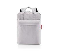 reisenthel allday backpack M cord grey - vielseitiger Rucksack für Alltag, Reisen, Einkaufen oder Arbeit - wasserabweisend, Handgepäck zugelassen