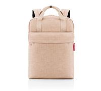 reisenthel allday backpack M iso twist coffee - vielseitiger Tages-Rucksack, Hangepäck, für Arbeitsweg, Shoppingtour oder City-Trip
