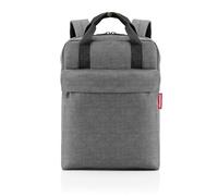 allday backpack M iso twist silver - vielseitiger Tages-Rucksack, Hangepäck, für Arbeitsweg, Shoppingtour oder City-Trip