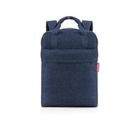 reisenthel allday backpack M twist navy - vielseitiger Rucksack für Alltag, Reisen, Einkaufen oder Arbeit - wasserabweisend, Handgepäck zugelassen