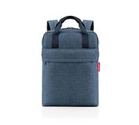 reisenthel allday backpack M - vielseitiger Rucksack für Alltag, Reisen, Einkaufen oder Arbeit - wasserabweisend, Handgepäck zugelassen, Couleur:twist blue