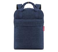 reisenthel allday backpack M twist navy - vielseitiger Rucksack für Alltag, Reisen, Einkaufen oder Arbeit - wasserabweisend, Handgepäck zugelassen