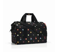 Reisenthel Allrounder Allrounder L dots, Mehrfarbig, Schwarz, Textil, 48x39.5x29 cm, gepolsterte Seiten, gepolsterter Boden, Innensteckfächer, Tragehenkel, verstellbarer Schultergurt, Schultergurt, Fr