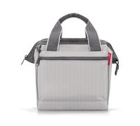 reisenthel Allrounder Cross Herringbone Grey - Kleine Crossbody Bag mit abnehmbarem und verstellbarem Schultergurt - Aus wasserabweisendem Material