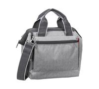 reisenthel Allrounder Cross Herringbone Grey - Kleine Crossbody Bag mit abnehmbarem und verstellbarem Schultergurt - Aus wasserabweisendem Material