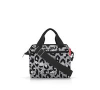 reisenthel allrounder cross leo nero - Kleine Crossbody Bag mit abnehmbarem und verstellbarem Schultergurt - Aus wasserabweisendem Material