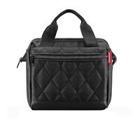 reisenthel allrounder cross rhombus black - Kleine Crossbody Bag mit abnehmbarem und verstellbarem Schultergurt - Aus wasserabweisendem Material, 22 x 24 x 13