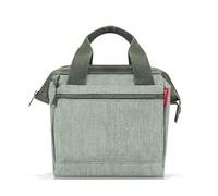 reisenthel Allrounder Cross Twist sage - Kleine Crossbody Bag mit abnehmbarem und verstellbarem Schultergurt - Aus wasserabweisendem Material
