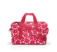 reisenthel Allrounder L Daisy red - Vielfältige Doktortasche zum Reisen, für die Arbeit oder Freizeit - Mit funktional-stylischem Design