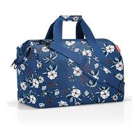 reisenthel Allrounder L Garden Blue Vielfältige Doktortasche zum Reisen, für die Arbeit oder Freizeit Mit funktional-stylischem Design