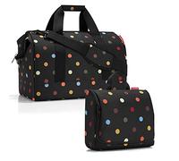 reisenthel Allrounder L mit toiletbag XL Reisetasche Waschtasche (dots)