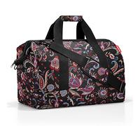 reisenthel Allrounder L Paisley Black Vielfältige Doktortasche zum Reisen, für die Arbeit oder Freizeit Mit funktional-stylischem Design