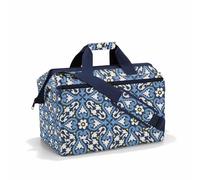 reisenthel allrounder L pocket 32l floral 1 MK4067 blau Reisetasche Tasche Sauna