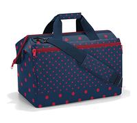 reisenthel Allrounder L Pocket Vielseitige Doktortasche für Reise, Arbeit und Freizeit Mit praktischer Trolley-Aufsteckfunktion, Couleur:Mixed dots red
