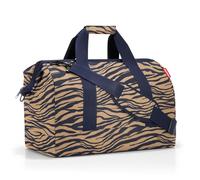 Reisenthel Reisetasche, Dunkelblau, Beige, Textil, 48x39.5x29 cm, gepolsterter Boden, Innensteckfächer, Tragehenkel, verstellbarer Schultergurt, Schultergurt, Freizeit, Koffer & Taschen, Reisetaschen