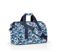 reisenthel Allrounder L Vielfältige Doktortasche zum Reisen, für die Arbeit oder Freizeit Mit funktional-stylischem Design, Couleur:Flora Blue