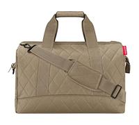 Reisenthel Reisetasche Allrounder L rhombus olive, Olivgrün, Textil, 48x39.5x29 cm, gepolsterter Boden, Innensteckfächer, Tragehenkel, verstellbarer Schultergurt, Schultergurt, Freizeit, Koffer & Tasc