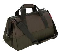 reisenthel Allrounder M Duffel Mix Moss - Reisetasche mit 18l Volumen aus recycelten PET-Flaschen - Hochwertig und bequem - B 40 x H 33,5 x T 24 cm, MG5300