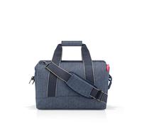 reisenthel allrounder M herringbone dark blue - Vielfältige Doktortasche zum Reisen, für die Arbeit oder Freizeit - Mit funktional-stylischem Design