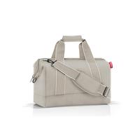 allrounder M reisetasche Weekender Doktortasche, leicht praktisch sandfarben mit Fischgrätenmuster - herringbone sand M beige
