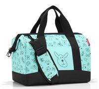 reisenthel allrounder M kids Reisetasche Tasche Sporttasche cats and dogs mint grün IX4062