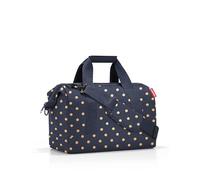 Reisenthel Tasche Allrounder M, vielseitige Doktortasche, funktional-stylisch, metallic dots Blue