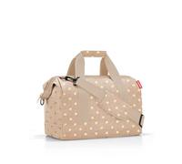 reisenthel Allrounder M metallic dots Coffee - Vielfältige Doktortasche zum Reisen, für die Arbeit oder Freizeit - Mit funktional-stylischem Design
