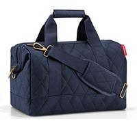 reisenthel Allrounder M Rhombus Midnight Gold - Vielfältige Doktortasche zum Reisen, für die Arbeit oder Freizeit - Mit funktional-stylischem Design