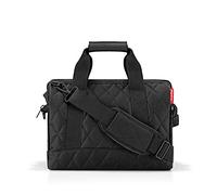 reisenthel Allrounder M Rhombus Black - Vielfältige Doktortasche zum Reisen, für die Arbeit oder Freizeit - Mit funktional-stylischem Design