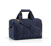 reisenthel Allrounder M Rhombus Midnight Gold - Vielfältige Doktortasche zum Reisen, für die Arbeit oder Freizeit - Mit funktional-stylischem Design