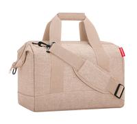 reisenthel Allrounder M Twist Coffee - Vielseitige Doktortasche für Reise, Arbeit und Freizeit - Mit praktischer Trolley-Aufsteckfunktion