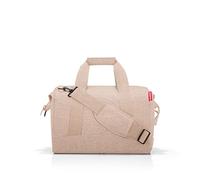 reisenthel Allrounder M Twist Coffee - Vielseitige Doktortasche für Reise, Arbeit und Freizeit - Mit praktischer Trolley-Aufsteckfunktion